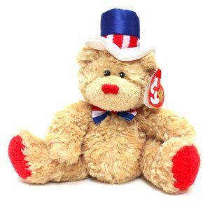 TY Beanie Babies Independence Bear New with Tags